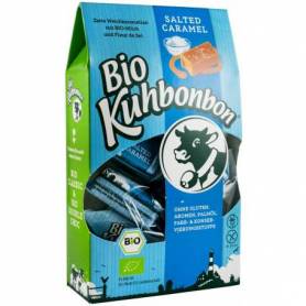 Caramele cu lapte si flori de sare, eco-bio, fara gluten, 105 g, Savitor