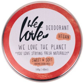 Deodorant crema Sweet & Soft, 48 g, We love the planet