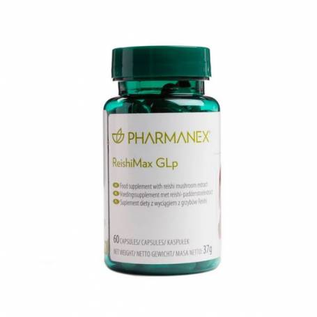 Reishi Max GLp - Extract de Ganoderma lucidum 82%, 500mg, 60 capsule, Pharmanex
