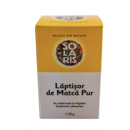 Laptisor de matca pur, 25g - Solaris