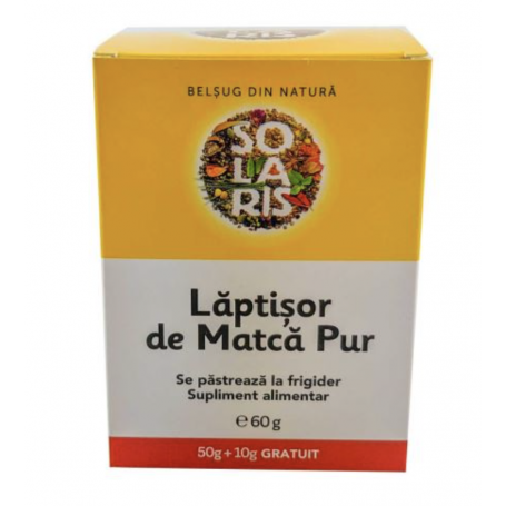 Laptisor de matca pur, 60g - Solaris