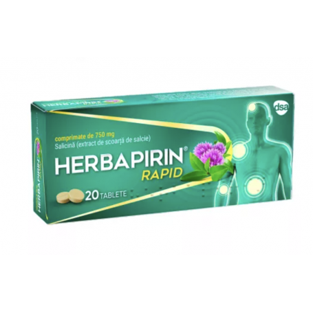 Herbapirin rapid, 20cpr - Green Splid