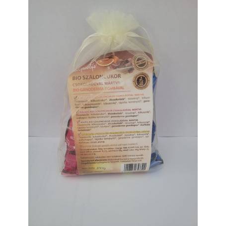 Bomboane de Craciun, VEGANE, cu zahar de cocos si ganoderma, ECO-BIO, 100g