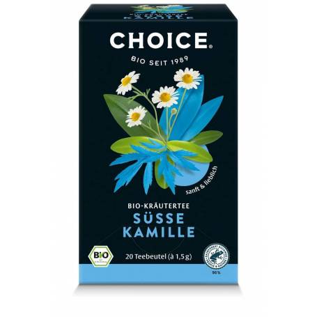 Ceai din plante, Musetel dulce, eco-bio, 20 buc, 30 g, Choice