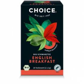 Ceai negru English Breakfast Eco-Bio 20 pliculete - Choice