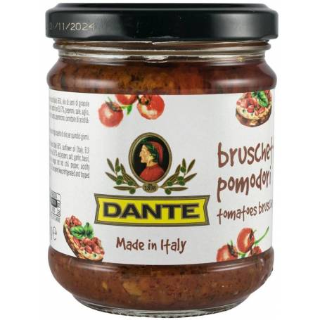 Pasta de rosii bruschetta pomodori, eco-bio, 180 g, Dante