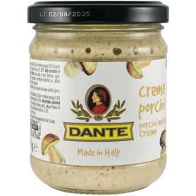 Pasta de ciuperci Porcini, eco-bio, 180 g, Olio Dante