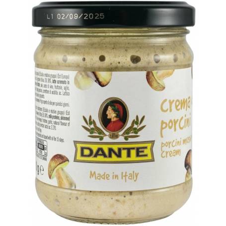 Pasta de ciuperci Porcini, eco-bio, 180 g, Olio Dante