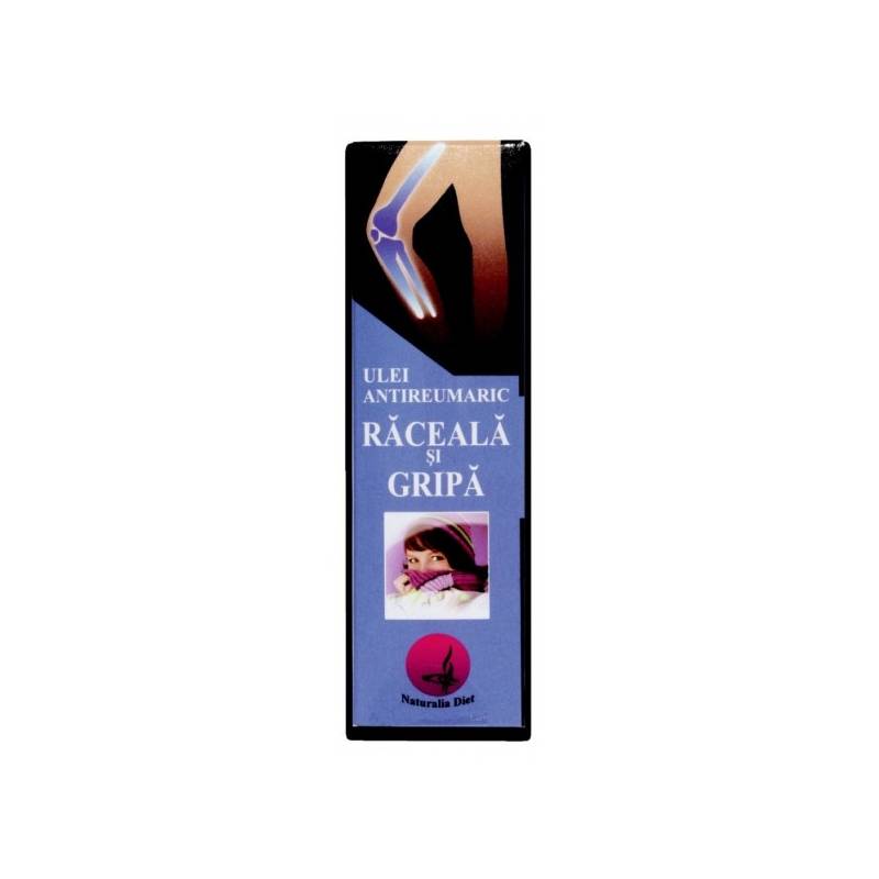 Ulei Antireumatic, Raceala si Gripa, 50ml, NATURALIA DIET