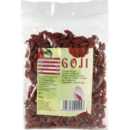 Goji, fructe uscate 100g, Deco