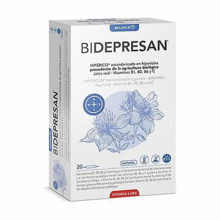 Bidepresan plus, 20fiole - Bipole, produs naturale pentru anxietate si depresie