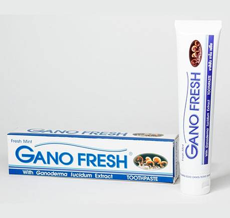 Gano Fresh, pasta de dinti cu ganoderma, fara fluor, 150ml, Gano Excel