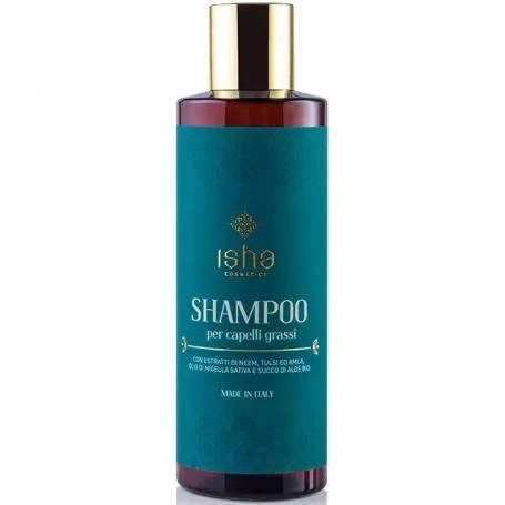 Sampon pentru par gras, 200 ml, Isha