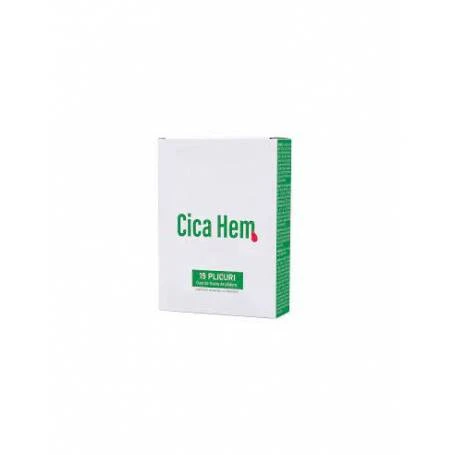 CICA HEM - FRUCTE DE PADURE - 15 PLICURI, NATURPHARMA