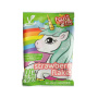 Gustare-jeleuri de fructe cu capsuni - Unicorn, vegan, fara zahar, 16g Fruit Funk