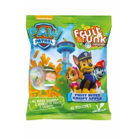 Gustare-jeleuri de fructe mar corcant - Paw Patrol, vegan, fara zahar, 10x10g, Fruit Funk