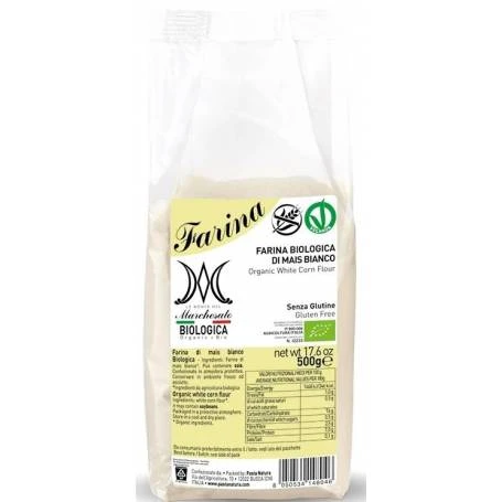 Faina alba de malai fara gluten, eco-bio, 500 g, Marchesato