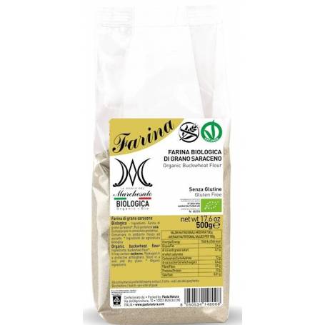 Faina de hrisca fara gluten, eco-bio 500g Marchesato