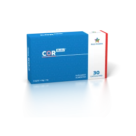 CORBLEU - CoQ10 + Mg + Se - pentru inima, 30 capsule, BLEU PHARMA