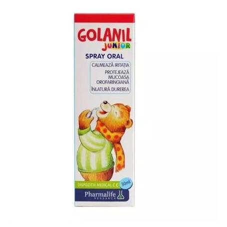 GOLANIL (GORCE) SPRAY ORAL JUNIOR, 30ml, NATURPHARMA