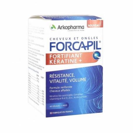 Forcapil Fortifiant Keratine+, 60 capsule vegetale - Arkopharma