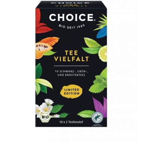 Selectie de ceai Tea Diversity Eco-Bio 20 plicuri - Choice