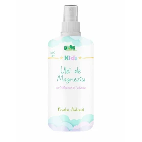 Ulei de Magneziu pentru Copii, cu Musetel si Vanilie, 100 ml, Bios Mineral Plant