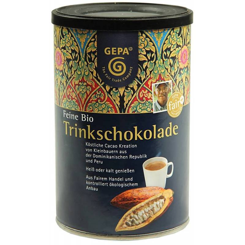 Ciocolata calda, eco-bio si fairtrade, 250 g GEPA
