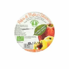 PIURE DE MERE SI PIERSICI, eco-bio, 100g, Probios