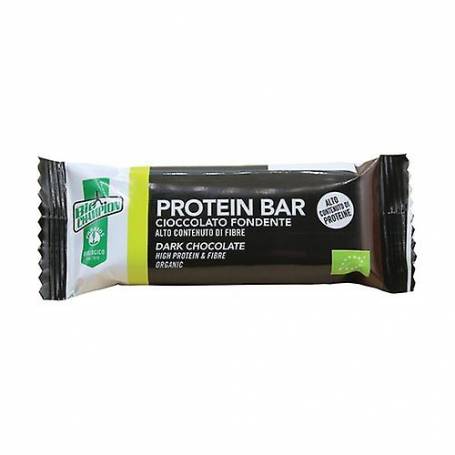 BATON PROTEIC CU CIOCOLATA NEAGRA, FARA GLUTEN, eco-bio, 40g, Probios