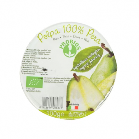 PIURE DE PERE, FARA ZAHAR ADAUGAT, eco-bio, 100g, Probios