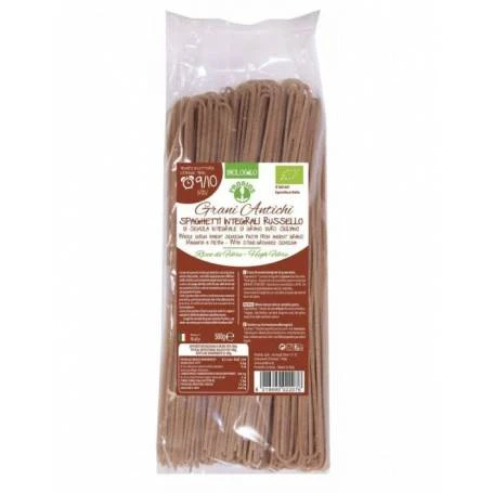 SPAGHETI DIN GRAU INTEGRAL ANTIC "RUSSELLO", eco-bio, 500g, Probios