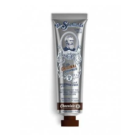 Pasta de dinti cu ciocolata, fara fluor, pentru copii, 88ml - Dr. Sheffields