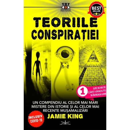 Teoriile conspiratiei - cele mai mari mistere din istorie - carte - Jamie King - Editura Prestige