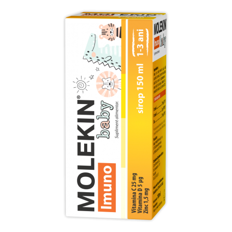 MOLEKIN IMUNO BABY, sirop 1-3ANI, 150ml, ZDROVIT