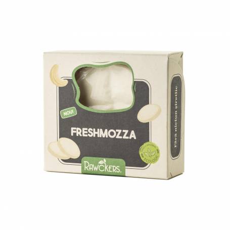 FreshMozza, alternativa vegana la mozzarella fresh, eco-bio, Rawckers