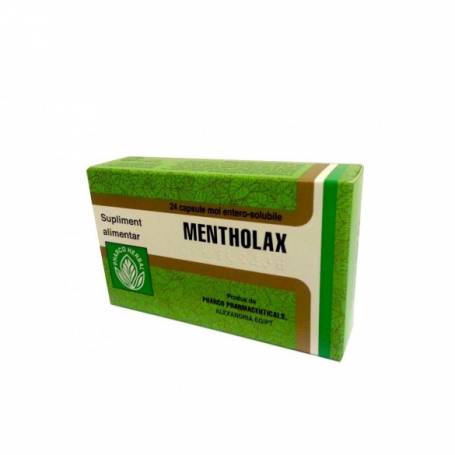 Mentolax - laxativ, 24 capsule, PHARCO