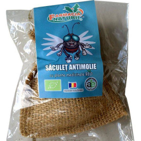 Saculet ANTIMOLIE cu plante medicinale 20g - Farmacia Naturii