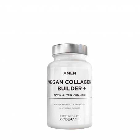 Amen Vegan Collagen Builder, Colagen Vegan cu Biotina, Luteina si Vitamina C, 30cps, Codeage