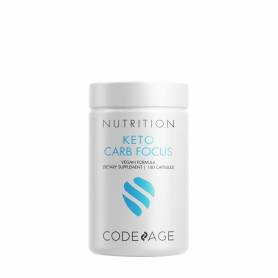 Keto Carb Focus, Formula Pentru Inhibarea Asimilarii de Carbohidrati - dieta Keto, 180cps, Codeage