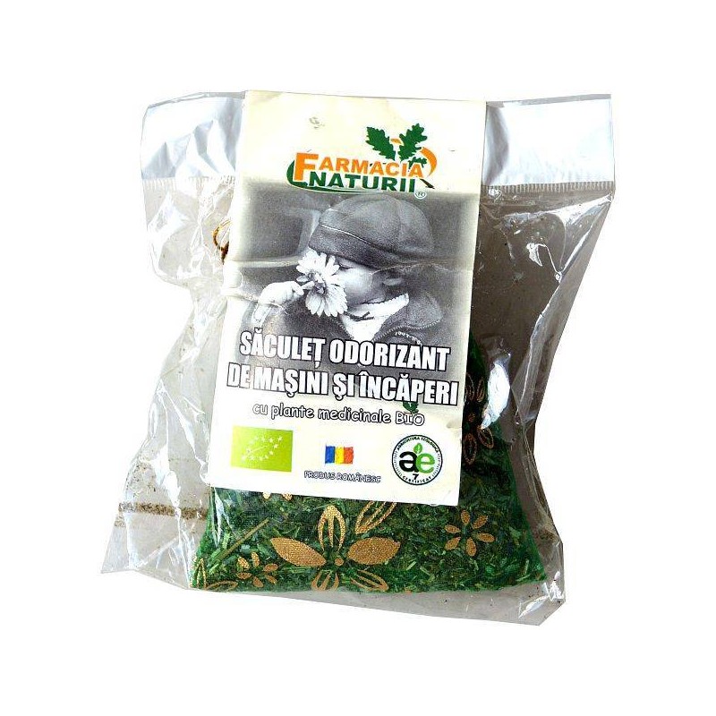 Saculet odorizant pt. incaperi si masina eco-bio 20g - Farmacia