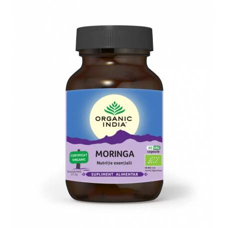 Moringa, nutrienti esentiali, 60 capsule, Organic India