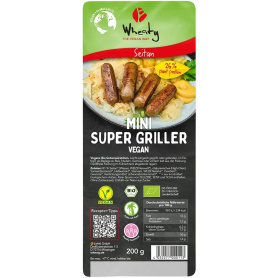 Carnaciori mini vegani pentru grill, 200g - Wheaty