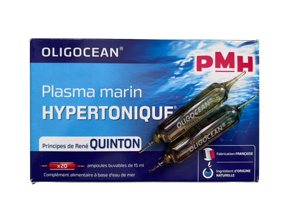 Plasma Hipertonica marina Oligocean, 20 fiole, Laboratoures Super Diet