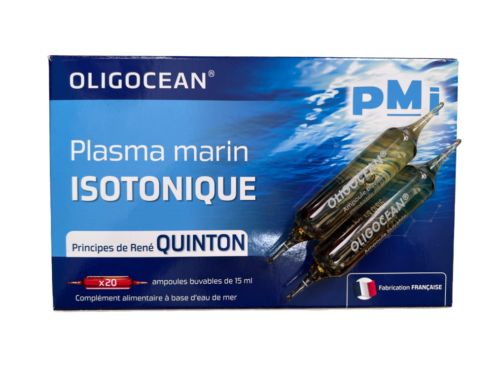 Plasma izotonica marina Oligocean, 20 fiole, Laboratoires Super Diet