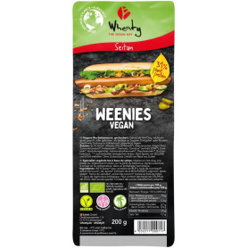 Carnati vegani, Weenies, eco-bio, 200 g, Wheaty