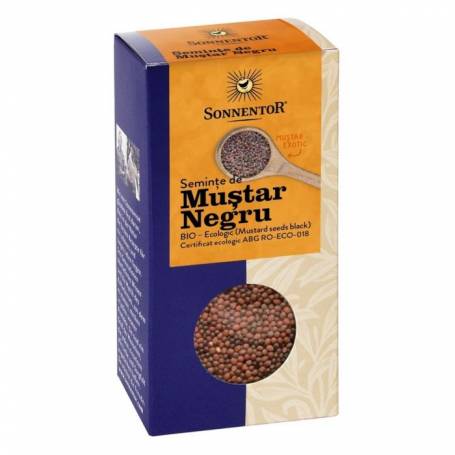 Seminte mustar negru - Brassica nigra - eco-bio, 80g, Sonnentor