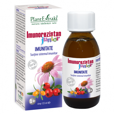 IMUNOREZISTAN IMUNITATE JUNIOR, 125ml, PLANTEXTRAKT