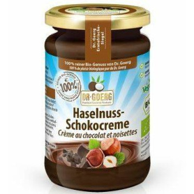 Crema de alune de padure cu ciocolata, eco-bio, 200g Dr. Goerg