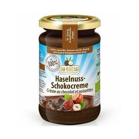 Crema de alune de padure cu ciocolata, eco-bio, 200g Dr. Goerg